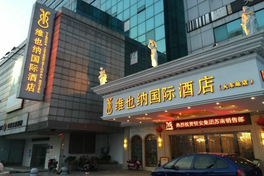Vienna International Hotel Changzhou Railway Station Exterior foto